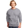 thumbnail image 1 of Hanes Chandail à Col Rond pour Adulte en Coton Ultime, L, Gris Oxford, 1 of 1