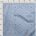 thumbnail image 2 of oneOone Polyester Lycra Fabric Bird & Palm Tree Decor Fabric Printed BTY 56 Inch Wide, 2 of 4