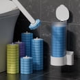 thumbnail image 2 of VONKY Quick Powerful Cleaning Tool For Convenient Bathroom Cleaning Fast Effective Blue Brush Head 6PCS, 2 of 6
