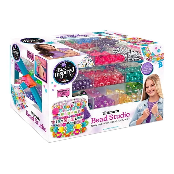 BE INSPIRED studio de perles ultime. 8+. Un cadeau idéal pour toutes les occasions.
