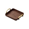 thumbnail image 2 of Uscallm Living Room Serving Tray With Armrests For Teacups Snacks And Fruits, PVC Bed Tray, Couch Tray Table, Snack Tray For Sofa, Portable Armrest Tray, 2 of 6