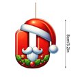 thumbnail image 3 of Birdeem Christmas Tree Decorations,26 Letters Christmas Tree Decoration Pendant Christmas Tree Ornaments Personalized Diy Christmas Ornaments Christmas Decoration Xmas Tree Hanging Decor Feature, 3 of 5