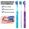 thumbnail image 4 of Wisdom Brosse à Dents Orthodontique Propre Ortho pour Appareils Orthodontiques, 4 of 8