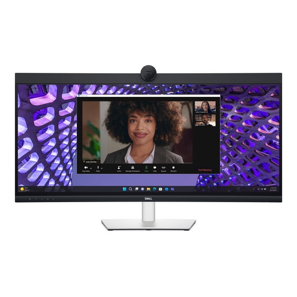 Dell P3424WEB - LED monitor - curved - 34" (34.14" viewable) - 3440 x 1440 UWQHD @ 60 Hz - IPS - 300 cd/m�� - 1000:1 - 5 ms - HDMI, DisplayPort, USB-C - speakers - with 3 years Advanced Exchange Basic Warranty
