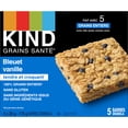 thumbnail image 2 of KIND Healthy Grains Blueberry Vanilla Bars, Box of 5 Bars, 2 of 6