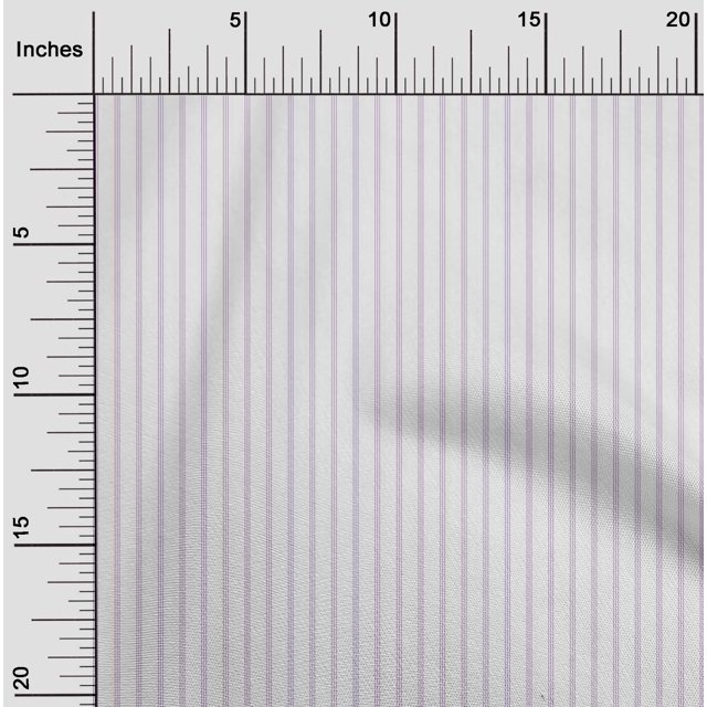 oneOone Cotton Poplin Fabric Vertical Stripe Print Fabric By Yard 56 Inch Wide