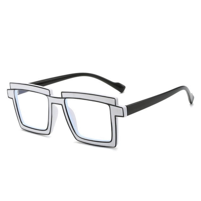TopLLC Tools&Home Improvement Blue Light Color Block Glasses Fluorescent Color Contrast Glasses a Glasses