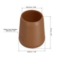 thumbnail image 2 of Unique Bargains 2 Pcs Silicone Fishing Rod Butt Cushion Protector Cap, Large, Brown, 2 of 7