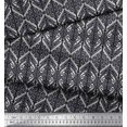 thumbnail image 2 of Soimoi Silk Fabric Geometric & Paisley Block Fabric Prints by Yard 42 Inch Wide, 2 of 3