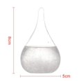 thumbnail image 3 of Colorful Storm Glass Weather Predictor - Barometer Bottle with Wood Base | Decorative Centerpiece for Home & Office | Perfect Birthday Friendship Novelty Unique Gift Idea, 3 of 7