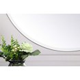 thumbnail image 3 of Elegant Decor MR401936 Miroir Rond en Gracie de 36 Po, Clair, 3 of 4