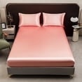 thumbnail image 2 of Draps Lit Double Drap-Housse Housse de Matelas Drap Antidérapant Housse de Lit Fixe Ensemble Complet Protège-Matelas Housse de Lit Protège-Matelas Double, 2 of 8