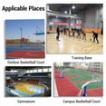 thumbnail image 4 of Filet de Basketball, Filet de Basketball Robuste de Remplacement Filet de Basketball de Remplacement Panier de Basketball la Plupart des Anneaux Terrains Extérieurs, 4 of 7