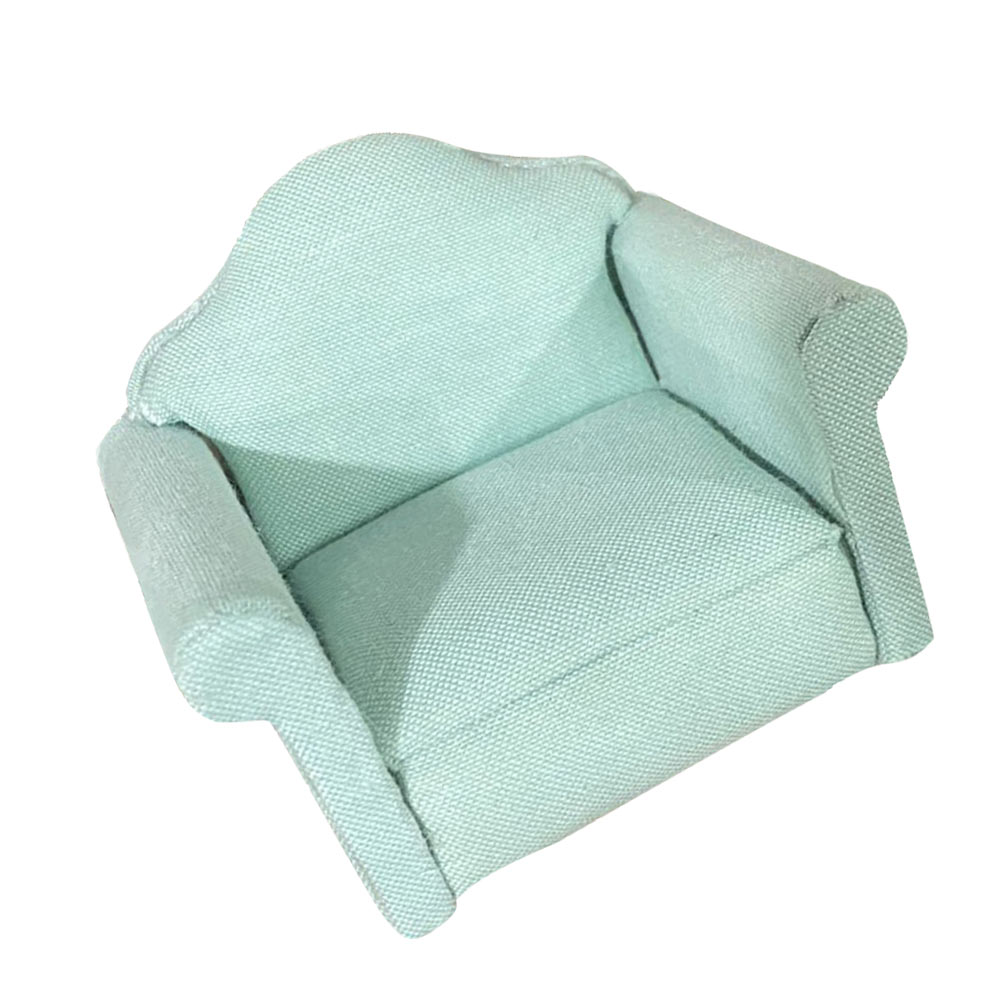 OULII Model Sofa Mini Sofa Timber Green 1Pc