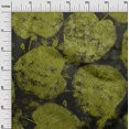 thumbnail image 3 of oneOone Rayon Lime Green Fabric Abstract Leaf Texture Sewing Material Print Fabric By The Yard 56 Inch Wide, 3 of 4