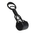 thumbnail image 2 of Dog Cat Pet Pooper Scooper Jaw Poop Scoop Clean Pick Up Waste Long Handle Black, 2 of 9