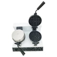 thumbnail image 3 of INTBUYING Nonstick Dual Rotary Waffle Machine Muffin Maker 110V, 3 of 9