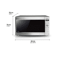 thumbnail image 4 of Open Box – Panasonic NN-SD965SC Full Size 2.2 Cu. Ft. Genius Cyclonic Inverter Microwave Oven, Stainless Steel, 4 of 4