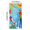 thumbnail image 2 of Microfiber Travel Towel Microfiber Beach Towel Super Lightweight Colorful Bath Towel Sandproof Beach Blanket Multi-Purpose Towel for Travel Swimming Pool 30X60 Inch, 2 of 3