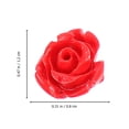 thumbnail image 2 of Shisuyan 50Set Round Loose Beads Red Rose Diy Accessories for Handcraft Enthusiasts, 2 of 8