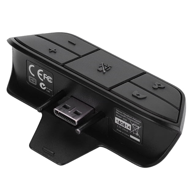 Adaptateur de Casque Stéréo pour Xbox One, Adaptateur Audio Anti-Poussière pour Casque Stéréo pour Xbox One, Adaptateur Audio pour Casque de Jeu pour Xbox One Multifonctionnel