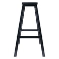 thumbnail image 3 of Winsome Satori Saddle Seat Bar Stool, Black, 3 of 7