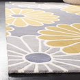 thumbnail image 4 of Safavieh Tapis de Couloir Soho Gris / Jaune, 4 of 4