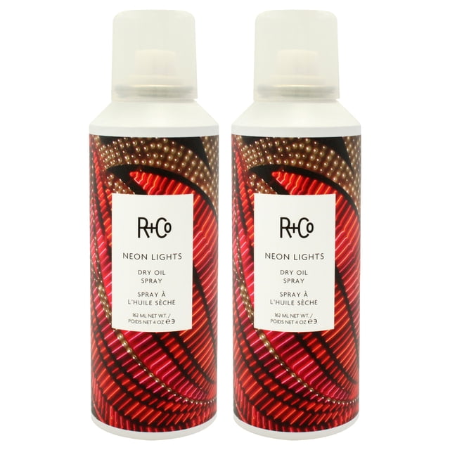 Neon Lights Dry Oil Spray by R+Co for Unisex - 4 oz Spray - Pack of 2