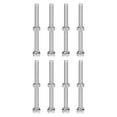thumbnail image 1 of M6 x 80mm Hex Head Screws Bolts, Nuts, Flat & Lock Washers Kits, 304 Stainless Steel Fully Thread Hexagon Bolts 8 Sets, 1 of 5