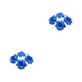 thumbnail image 1 of Thinsony 50pcs Fiber Realistic Appearance Fabric For Stunning Bouquets And Decor Wedding Wide Application Birthday Soft Texture Deep Blue 4.5cm 2Set, 1 of 6