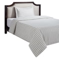 thumbnail image 1 of HOMETRENDS 2-Piece Grey Stripe Duvet Cover Set, Twin, 1 of 5