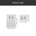 thumbnail image 4 of 4pcs Foundation Palette Stainless Steel Makeup Mixing Plate Ring Nail Art Mixing Plate, 4 of 9