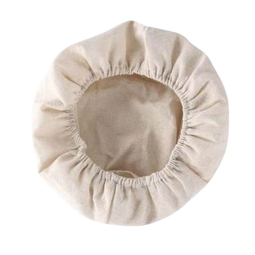 CEHVOM Doublure en Tissu pour Panier Rond d'Apprêt du Pain Banneton pour Levain Tissu d'Apprêt Housse de Panier de Pâte en Rotin Naturel Liquidation