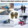 thumbnail image 4 of A-00 BL Motorcycle Full Finger Gloves Outdoor Touchscreen Non Slip For Road Racing Size L #F2O19, 4 of 9