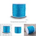 thumbnail image 5 of Telituny Cordon Nœud Papillon Chinois-100 m x 0,8 mm Nylon Nœud Papillon Chinois Cordon Filet Macramé Queue-de-Pie Bleu, 5 of 5