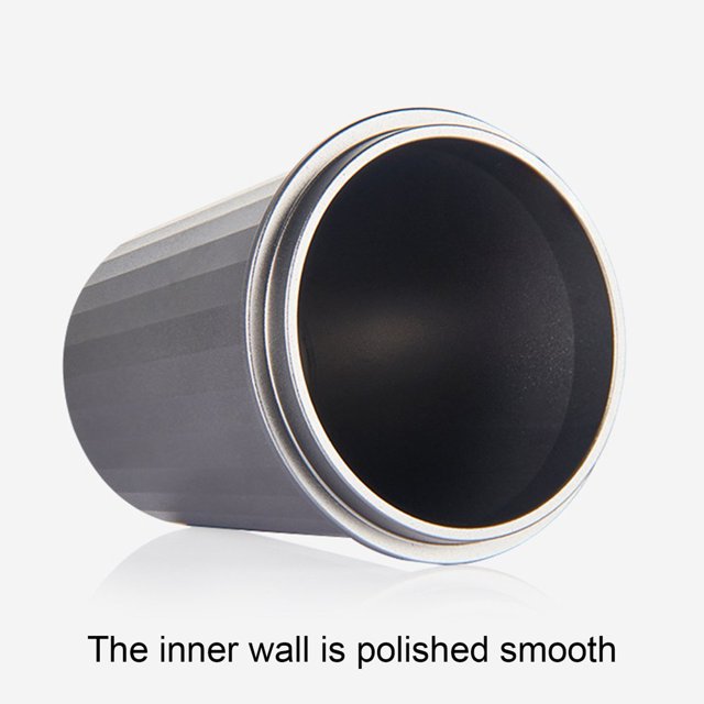 AMERTEER Coffee Sniffing Mug Large Capacity Multipurpose Durable Metal Espresso Machine Coffee Portafilter Dosing Cup
