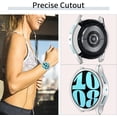thumbnail image 3 of KOMI [16Pack] KOMI Compatible with Galaxy Watch 4 40mm Screen Case, Built in Screen Protector, Flexible TPU Full Protection Cover Bumpers Accessories for Samsung Watch 4/5, 3 of 5