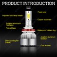 thumbnail image 4 of Kit de Conversion d'Ampoules de Phares DEL 4x 9005 H11 Faisceau Haut-Bas 6000K Super Blanc, 4 of 6