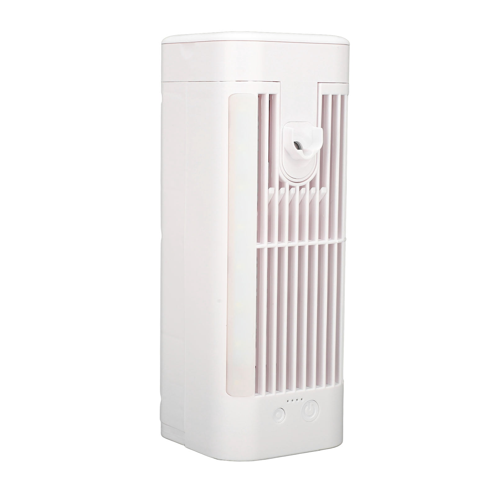 Portable Air Conditioner, Spray Desktop Air Cooler 120ml Water Tank Silent with Night Light for Bedroom for Home