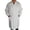 White, variant on Women Men Unisex Lab Coat Long Sleeve White Outwear Blouse With Pockets