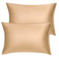 thumbnail image 1 of Unique Bargains Satin Pillowcase Zippered Silky Sateen, 1 of 9