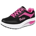 thumbnail image 1 of Chaussures pour Femmes Course Chaussures de Course pour Femmes Chaussures à Secouer Maille Semelles Épaisses Rehaussées Voyage Course Chaussures de Sport Femmes, 1 of 4