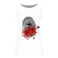 thumbnail image 3 of Qertyioot Nouvelle Mode Décontractée Débardeur d'Été pour Homme à Imprimé Floral Sport à Col Rond T-Shirts Basiques, 3 of 3