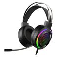thumbnail image 1 of 1Pc Gaming Headphone PC Gaming Headset Lightweight Headset with Mic Black, 1 of 9