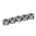 thumbnail image 3 of Round Coupling Nut, 304 Stainless Steel Hard Wearing Fastening Nuts Sturdy M4  For Home Improvement, 3 of 8