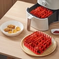 thumbnail image 3 of Plateau à Bacons en Silicone pour Friteuse, Moules de Cuisson en Silicone pour Bacon, Plateau de Panier de Cuisson Réutilisable, Accessoires de Four, 3 of 6
