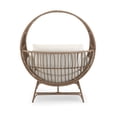 thumbnail image 3 of Better Homes & Gardens Bellamy Patio Outdoor Round Wicker Chair - Brown, 3 of 8