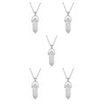 thumbnail image 3 of QualitChoice Hexagon Column Charm Exquisite Women Men Making Findings Handmade Anniversary Hanging Pendants Colorful Crystal Follie 5Set, 3 of 6