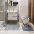 thumbnail image 1 of LSLJS Bath Mats for Bathroom - Bathroom Rugs Memory Foam Bath Mat Set 3 Pcs Bathroom Rugs Set Toilet Mats Soft Comfortable Water Absorption Nonslip Thick Machine Wash, 1 of 6