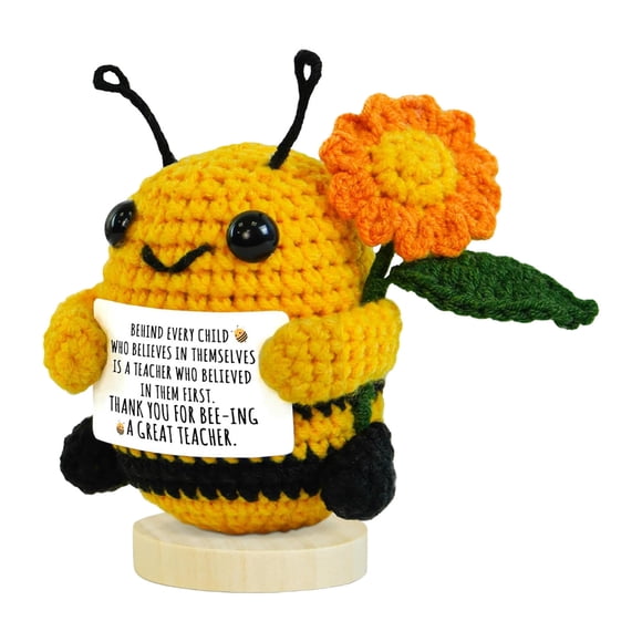 Toy for Teacher Appreciation | Handmade with Card and Base | End of Year Thank You Keepsake for